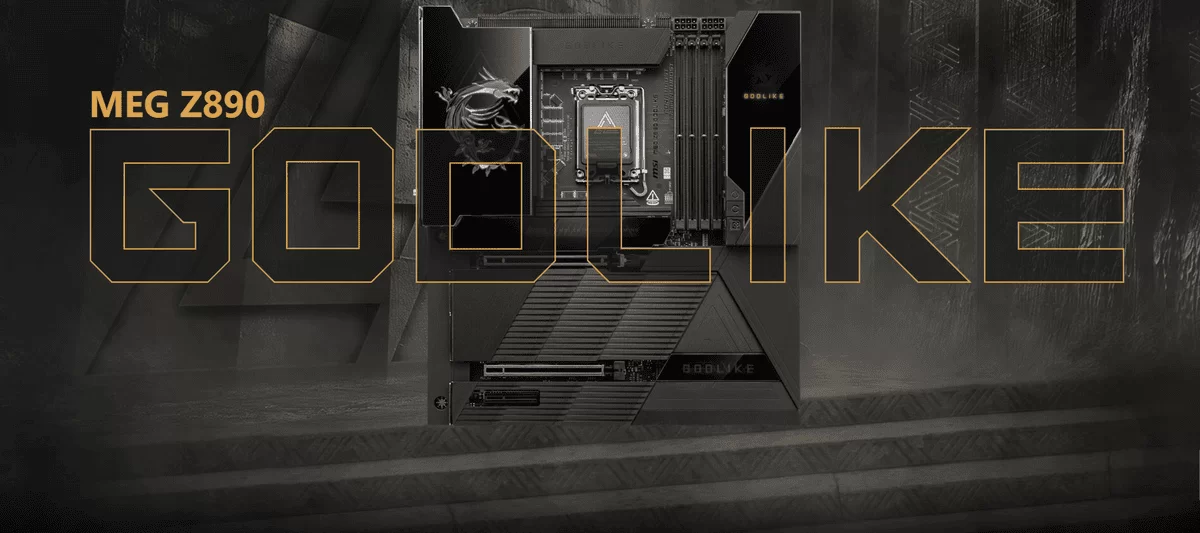 Mainboard MSI MEG Z890 GODLIKE DDR5 banner flagship Z890 DDR5 PCIe 5.0 WiFi 7