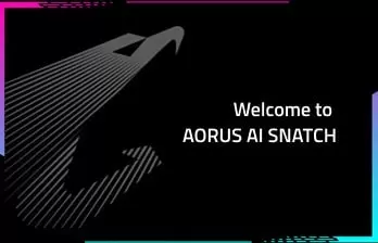 Tính năng AORUS AI Snatch tự động ép xung