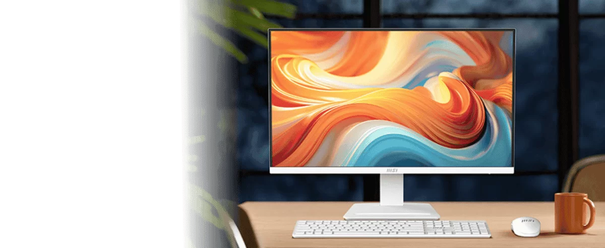 MSI PRO MP273W E14A Monitor - 27 inch, Full HD (1920x1080), 144Hz FreeSync, HDMI 2.0, DisplayPort 1.2a, D-Sub 17 eyesergo tech