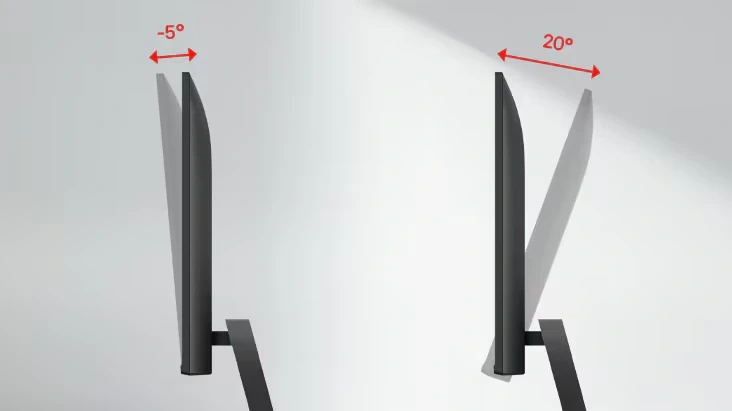LG 27U411A-B điều chỉnh góc nghiêng linh hoạt
