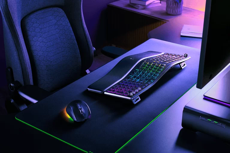 razer pro type ergo wireless bluetooth 2.4ghz kết nối đa thiết bị ổn định