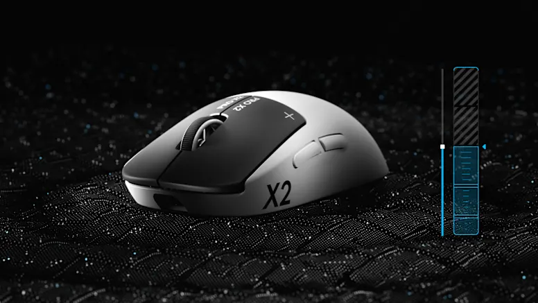 Phản hồi xúc giác Haptic trên Logitech Pro X2 Superstrike Lightspeed