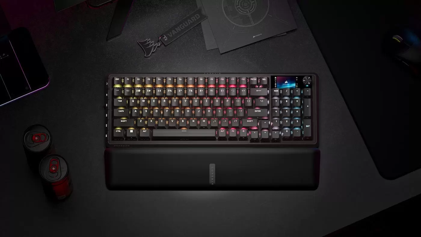 Corsair Vanguard 96 Wireless RGB Hotswap SOCD - Corsair MGX Switch Gaming Keyboard 23 CORSAIR VANGUARD 96 WIRELESS