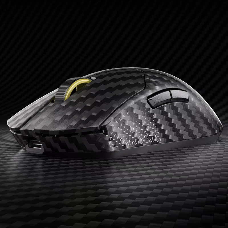 CORSAIR SABRE v2 PRO Carbon Fiber Wireless 8K Black Gaming Mouse 5 CORSAIR SABRE v2 PRO Carbon Fiber Wireless 8K Black Gaming Mouse - Ảnh 5