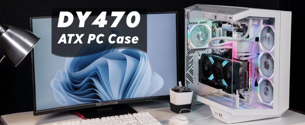 DarkFlash DY470 Full-Tower ATX Gaming Case 35 Sản phẩm DarkFlash DY470 ATX PC Case chính hãng