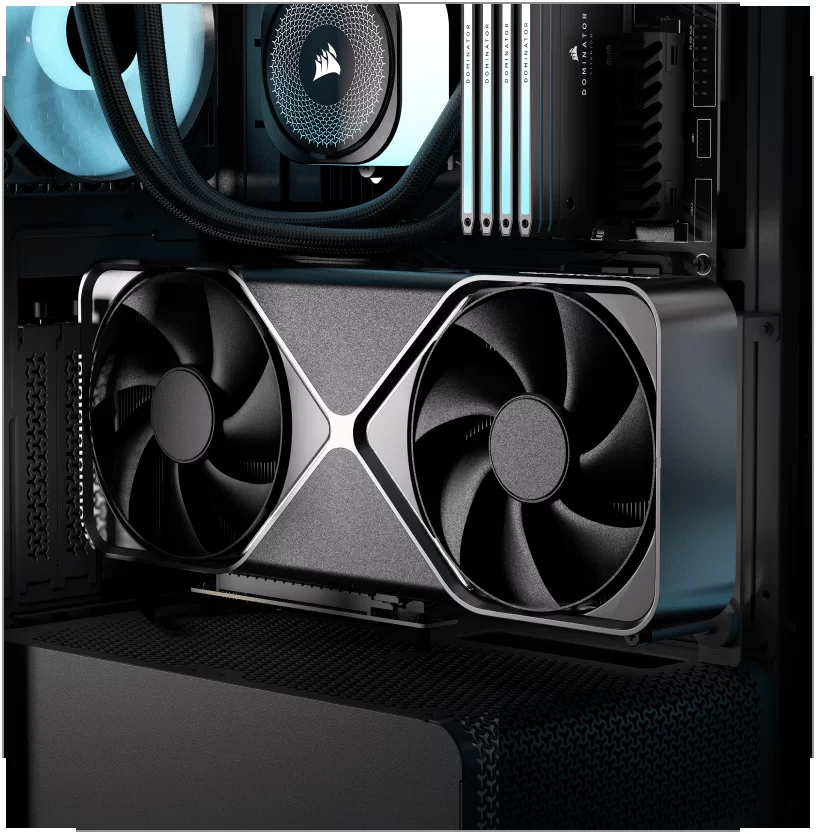 Sẵn sàng dựng dọc GPU Corsair Frame 4500X