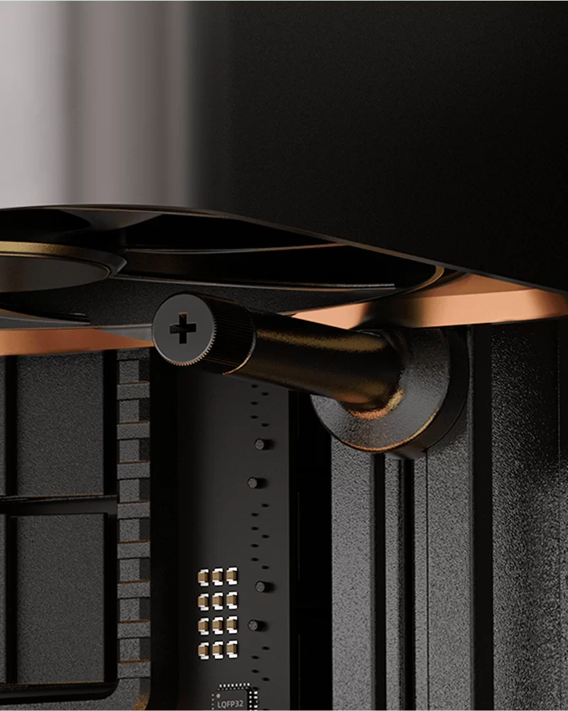 Thanh đỡ GPU tích hợp trong Corsair AIR 5400 RS-R