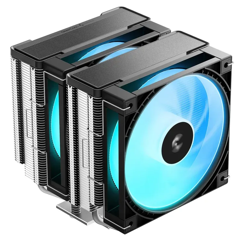 DEEPCOOL AG620 G2 ARGB Dual Tower CPU Cooler - 2x 120mm Fan, 6x Copper Heat Pipes, Intel/AMD Support 2 DEEPCOOL AG620 G2 ARGB Dual Tower CPU Cooler - 2x 120mm Fan, 6x Copper Heat Pipes, Intel/AMD Support - Ảnh 2