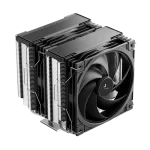 DEEPCOOL AG620 G2 Black - Dual-Tower CPU Cooler, 2x 120mm Fan, 6x Copper Heat Pipes, Intel/AMD Support