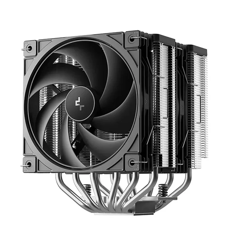 DEEPCOOL AG620 G2 Black - Dual-Tower CPU Cooler, 2x 120mm Fan, 6x Copper Heat Pipes, Intel/AMD Support 2 DEEPCOOL AG620 G2 Black - Dual-Tower CPU Cooler, 2x 120mm Fan, 6x Copper Heat Pipes, Intel/AMD Support - Ảnh 2