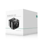 DEEPCOOL AG620 G2 Black - Dual-Tower CPU Cooler, 2x 120mm Fan, 6x Copper Heat Pipes, Intel/AMD Support 10 AG620 G2 pic 6