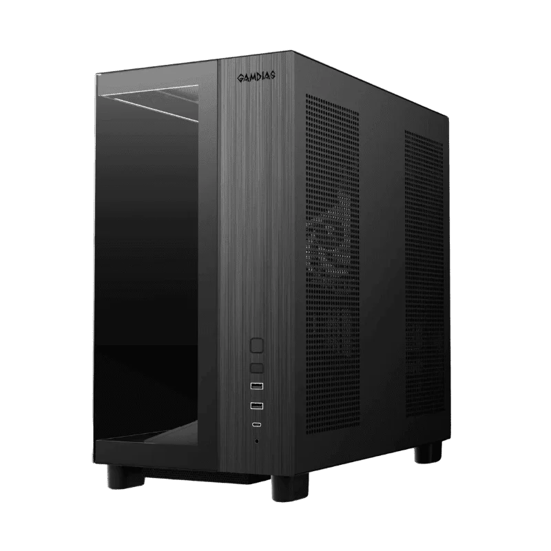 GAMDIAS ATLAS M4 Mid Tower Panorama Case - 4x 120mm ARGB Fans 6 GAMDIAS ATLAS M4 Mid Tower Panorama Case - 4x 120mm ARGB Fans - Ảnh 6