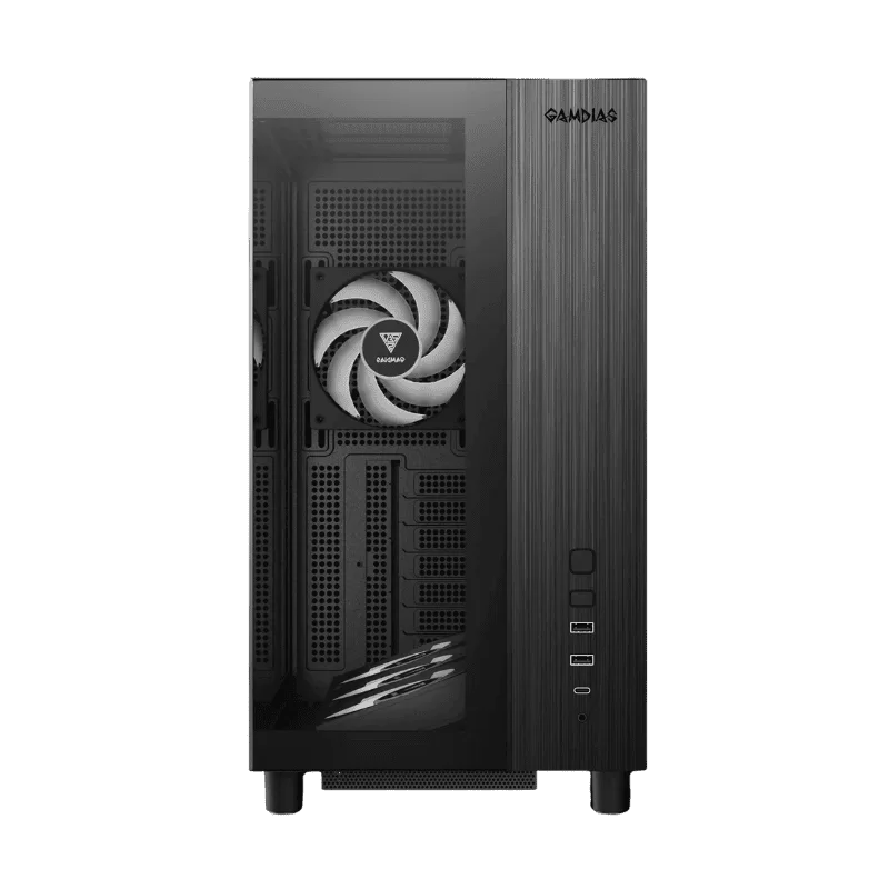 GAMDIAS ATLAS M4 Mid Tower Panorama Case - 4x 120mm ARGB Fans 7 GAMDIAS ATLAS M4 Mid Tower Panorama Case - 4x 120mm ARGB Fans - Ảnh 7