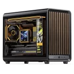 Jonsbo D33 Wood Edition M-ATX Case 12 D33 WOOD Black pic 1 1
