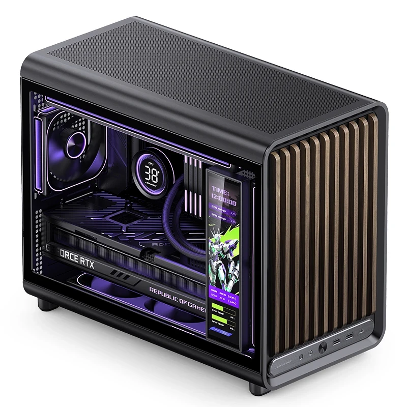 Jonsbo D33 Wood Edition M-ATX Case 4 Jonsbo D33 Wood Edition M-ATX Case - Ảnh 4