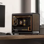 Jonsbo D33 Wood Edition M-ATX Case 20 D33 WOOD Black pic 3