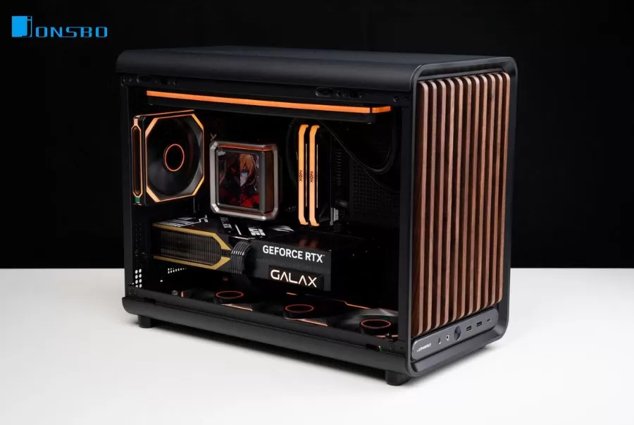 Jonsbo D33 Wood Edition M-ATX Case 44 Vỏ case Jonsbo D33 Walnut