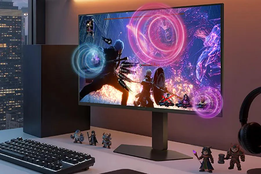 LG UltraGear 39GX950B-B Gaming Monitor - 39 inch 5K2K (5120×2160), OLED Curved 1500R, 165Hz/330Hz Dual Mode, 0.03ms GtG, HDR True Black 500, G-SYNC Compatible, FreeSync Premium Pro, DP 2.1 19 Tối ưu âm thanh AI LG