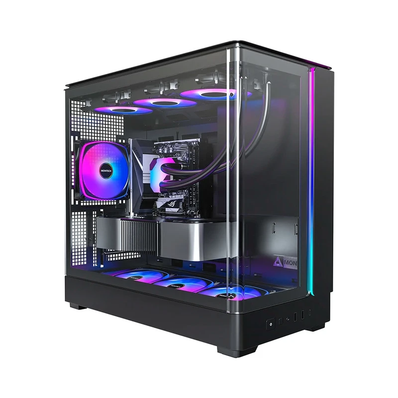 Montech KING 15 PRO ARGB - Compact M-ATX Case 4 Montech KING 15 PRO ARGB - Compact M-ATX Case - Ảnh 4