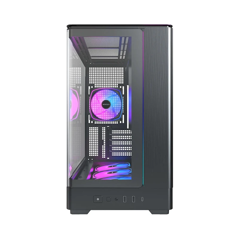 Montech KING 15 PRO ARGB - Compact M-ATX Case 6 Montech KING 15 PRO ARGB - Compact M-ATX Case - Ảnh 6