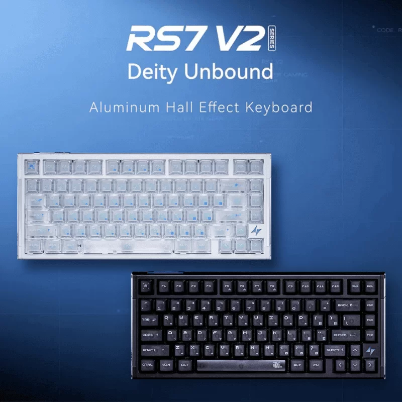 ATK RS7 V2 Aluminum Hall Effect Keyboard – 75% Rapid Trigger 8K 1 ATK RS7 V2 Aluminum Hall Effect Keyboard – 75% Rapid Trigger 8K