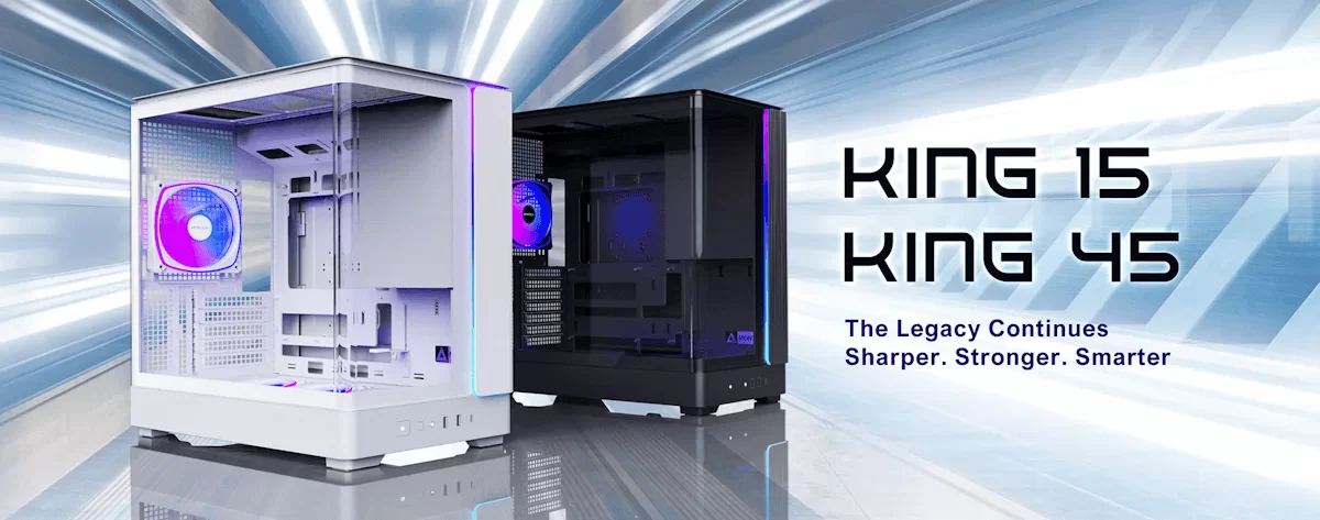 Montech KING 15 PRO ARGB - Compact M-ATX Case 59 Case MONTECH KING 15 PRO Black