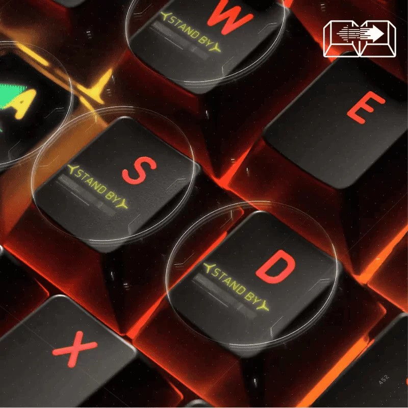 Corsair Vanguard 96 Wireless RGB Hotswap SOCD - Corsair MGX Switch Gaming Keyboard 4 Corsair Vanguard 96 Wireless RGB Hotswap SOCD - Corsair MGX Switch Gaming Keyboard - Ảnh 4