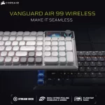 Corsair Vanguard Air 99 Wireless Optical-Mechanical Gaming Keyboard