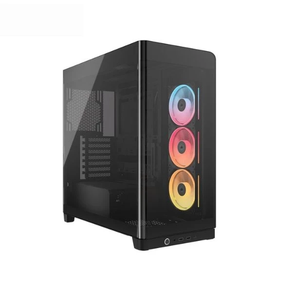 CORSAIR Corsair FRAME 4500X LX-R RGB iCUE LINK Panoramic Glass Mid-Tower Case 2 CORSAIR Corsair FRAME 4500X LX-R RGB iCUE LINK Panoramic Glass Mid-Tower Case - Ảnh 2