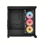 CORSAIR Corsair FRAME 4500X LX-R RGB iCUE LINK Panoramic Glass Mid-Tower Case 24 case corsair frame 4500x lx r rgb icue link panoramic black 164443