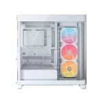 CORSAIR Corsair FRAME 4500X LX-R RGB iCUE LINK Panoramic Glass Mid-Tower Case 25 case corsair frame 4500x lx r rgb icue link panoramic white 164449