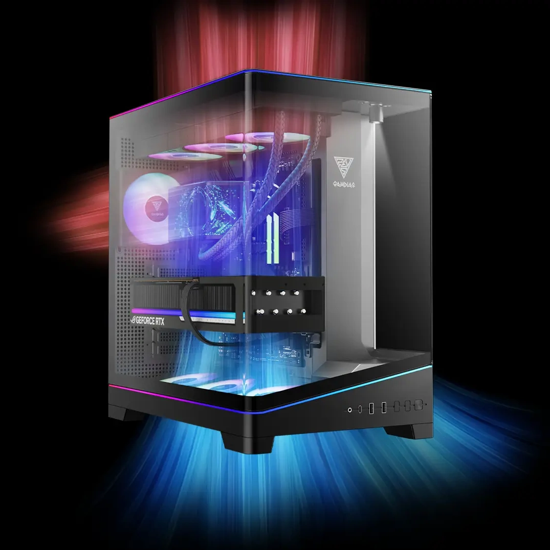 case dual chamber cấu trúc phân tách nhiệt lượng