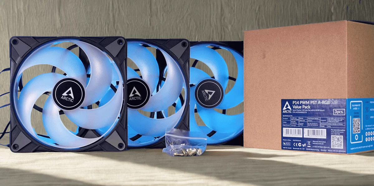 Arctic P14 PWM PST A-RGB 140mm Fan 43 ARCTIC P14 PWM PST A-RGB Overview Background