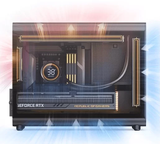 Jonsbo D33 STD M-ATX Case 45 Tản nhiệt nước Jonsbo D33