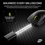 CORSAIR SABRE v2 PRO Carbon Fiber Wireless 8K Black Gaming Mouse 25 sabre v2 pro wl cf 05
