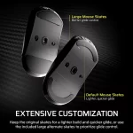 CORSAIR SABRE v2 PRO Carbon Fiber Wireless 8K Black Gaming Mouse 28 sabre v2 pro wl cf 08