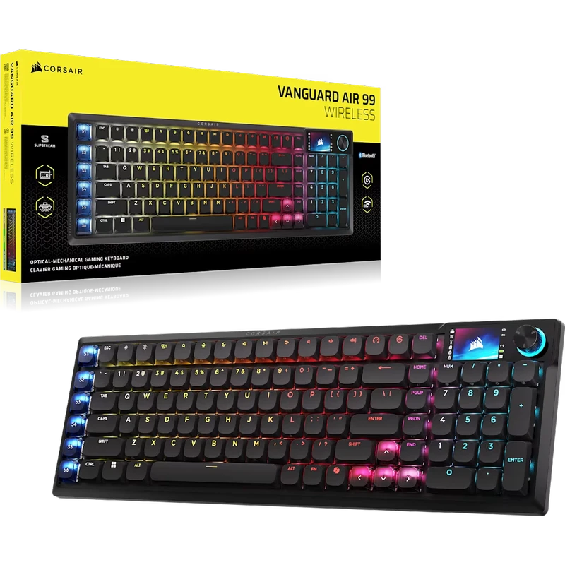 Corsair Vanguard Air 99 Wireless Optical-Mechanical Gaming Keyboard 6 Corsair Vanguard Air 99 Wireless Optical-Mechanical Gaming Keyboard - Ảnh 6
