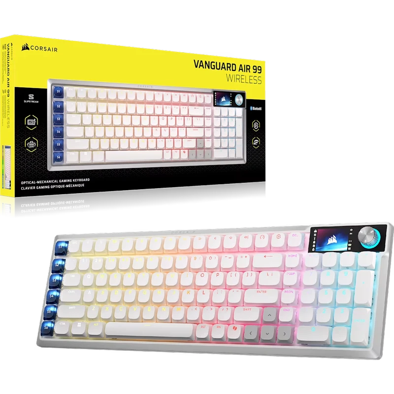 Corsair Vanguard Air 99 Wireless Optical-Mechanical Gaming Keyboard 7 Corsair Vanguard Air 99 Wireless Optical-Mechanical Gaming Keyboard - Ảnh 7