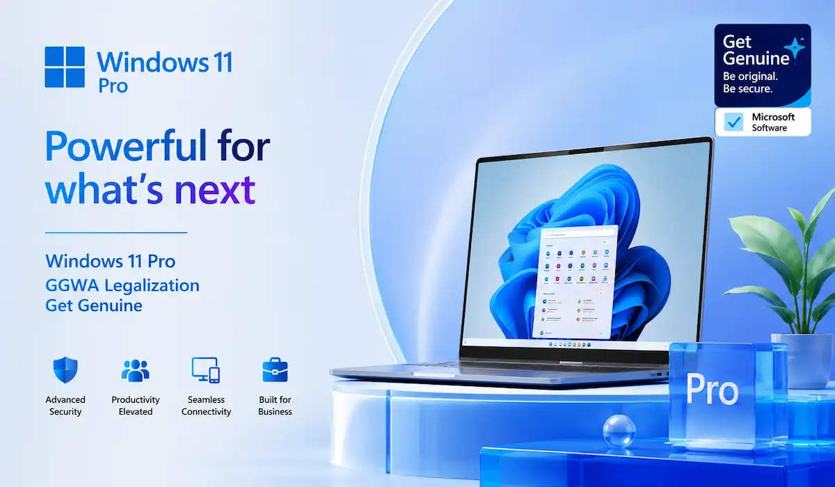 Microsoft Windows GGWA - Windows 11 Pro - Legalization Get Genuine 6 Bản quyền Microsoft Windows GGWA Windows 11 Pro chính hãng doanh nghiệp