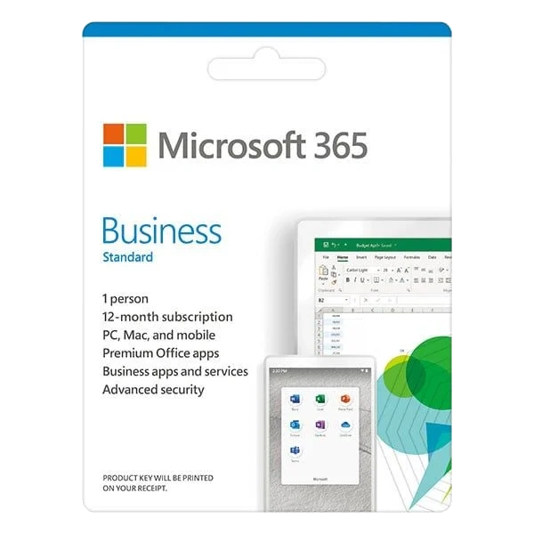 Microsoft 365 Bus Std Retail All Lng APAC EM SubPKL 1YR Onln DwnLd NR (KLQ-00209)