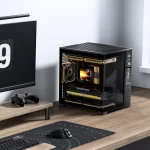JONSBO D34 M-ATX Case - màn hình Monitoring, AIO 280mm 16 202651872418