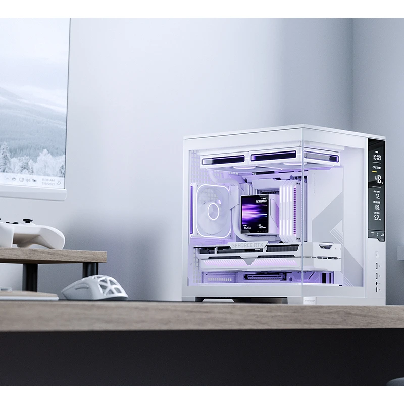 JONSBO D34 M-ATX Case - màn hình Monitoring, AIO 280mm 9 JONSBO D34 M-ATX Case - màn hình Monitoring, AIO 280mm - Ảnh 9