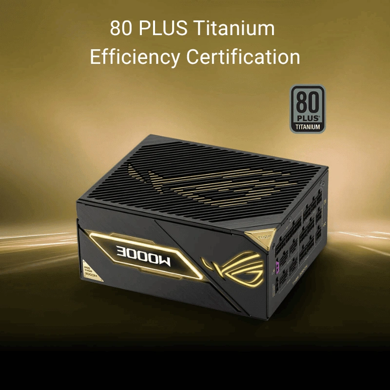 Chuẩn 80 Plus Titanium và GaN MOSFET