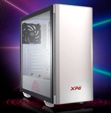 ADATA Invader White ATX Case - 2x 120mm fan included 16 ADATA XPG INVADER White
