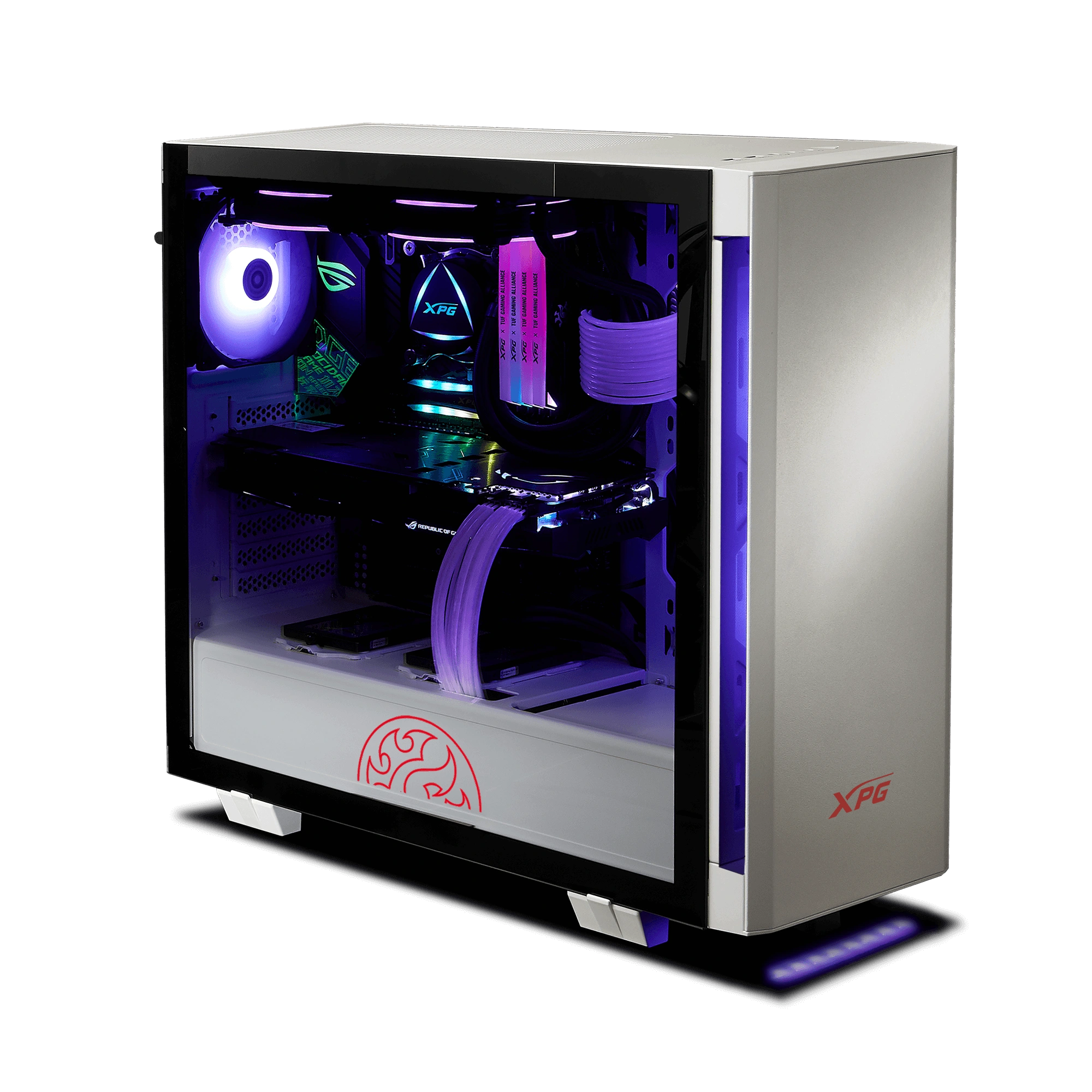 ADATA Invader White ATX Case - 2x 120mm fan included 18 Thiết kế ADATA XPG INVADER White