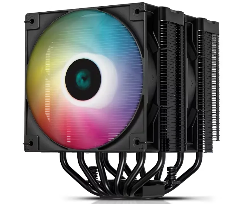 DEEPCOOL AG620 DIGITAL ARGB Dual Tower CPU Cooler - 2x 120mm ARGB Fan, 6x Copper Heat Pipes, LGA1700/AMD AM5 Support 44 Thiết kế tháp đôi Dual Tower Tản Nhiệt Khí DEEPCOOL AG620 DIGITAL ARGB