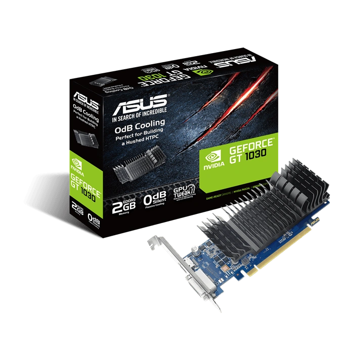 ASUS GT1030-SL-2G-BRK 2GB GDDR5 Low Profile