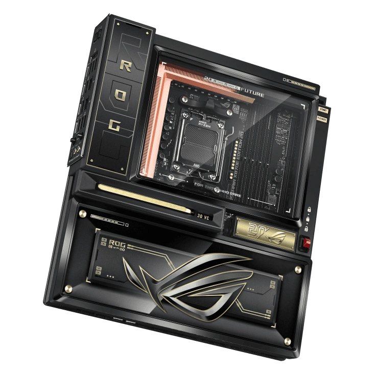 ASUS ROG CROSSHAIR X870E EDITION 20 Mainboard 4 ASUS ROG CROSSHAIR X870E EDITION 20 Mainboard - Ảnh 4