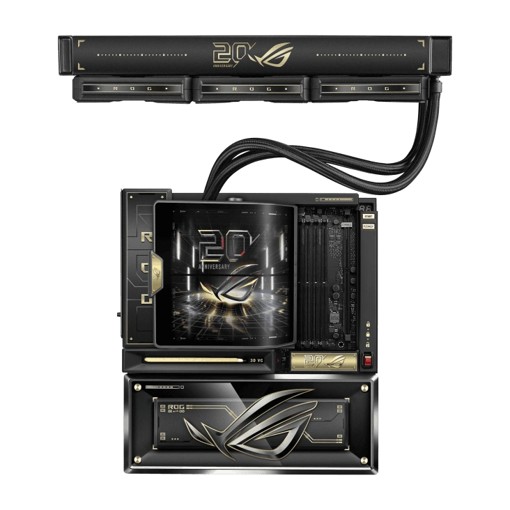 ASUS ROG CROSSHAIR X870E EDITION 20 Mainboard 3 ASUS ROG CROSSHAIR X870E EDITION 20 Mainboard - Ảnh 3