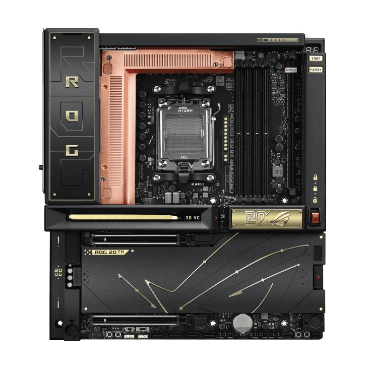 ASUS ROG CROSSHAIR X870E EDITION 20 Mainboard 14 ASUS ROG CROSSHAIR X870E EDITION 20 Mainboard - Ảnh 14